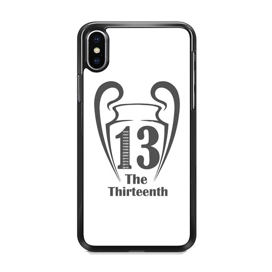 Real Mardrid The Thirteenth Winner iPhone X Case
