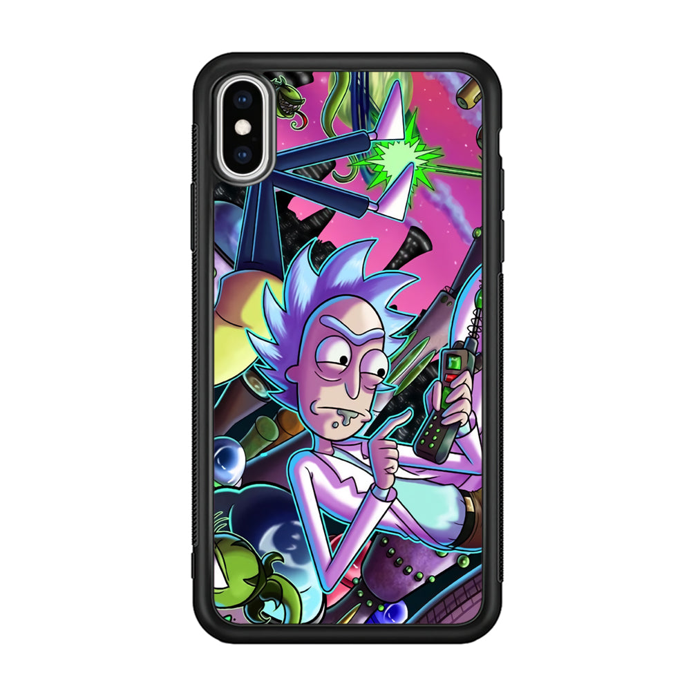 Rick Emergency Call iPhone X Case