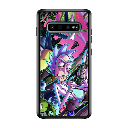 Rick Emergency Call Samsung Galaxy S10 Case