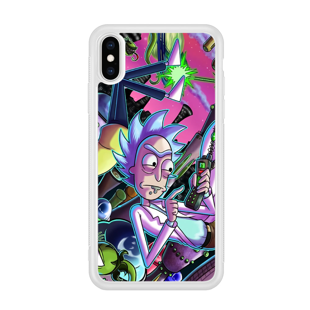 Rick Emergency Call iPhone X Case