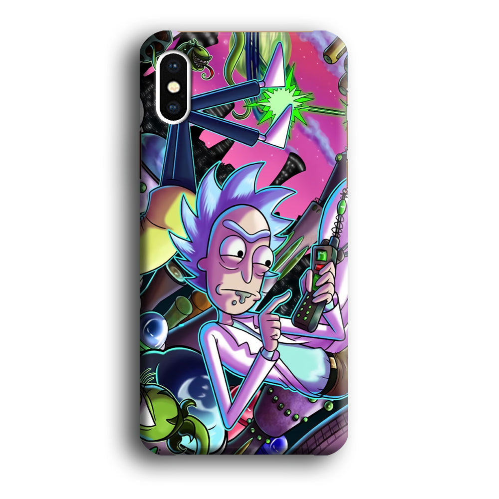 Rick Emergency Call iPhone X Case