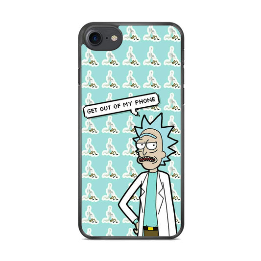 Rick And Morty Meme About Phone iPhone 8 Case