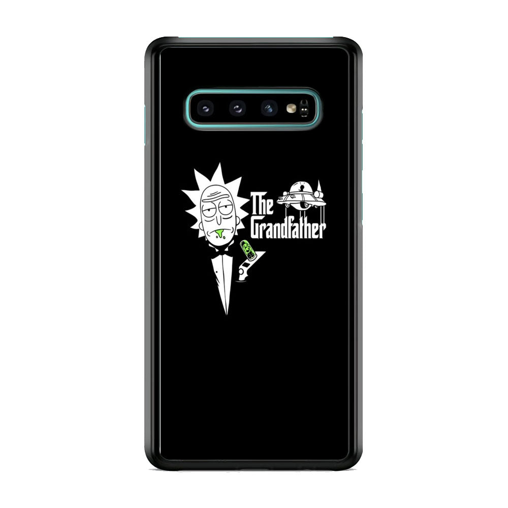 Rick And Morty The God Father Meme Samsung Galaxy S10 Case