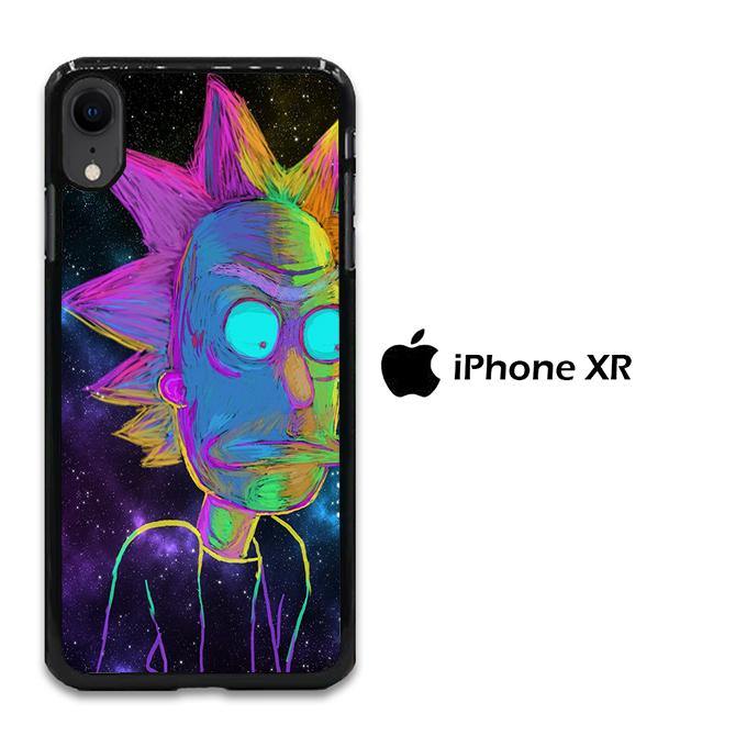 Rick and Morty Chalk Rainbow iPhone XR Case - ezzyst