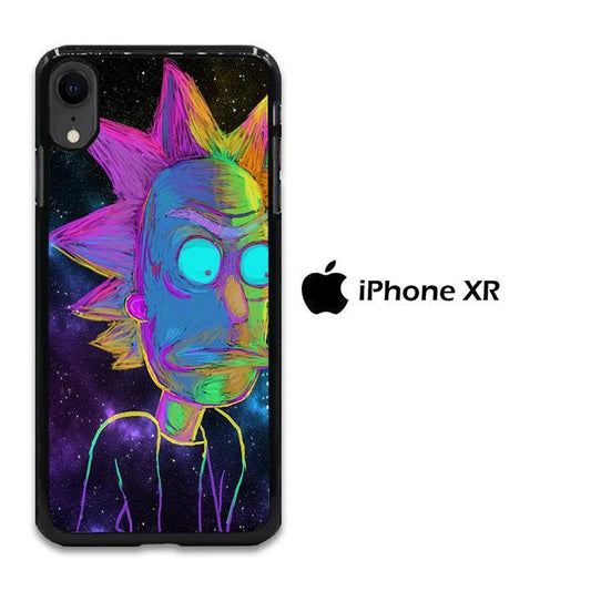 Rick and Morty Chalk Rainbow iPhone XR Case - ezzyst