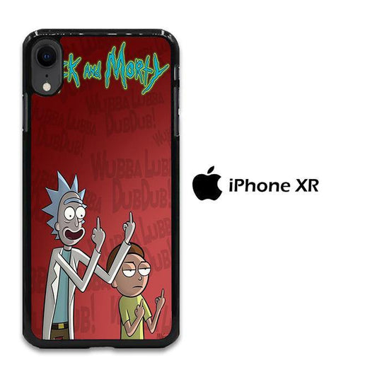 Rick and Morty Dub iPhone XR Case - ezzyst