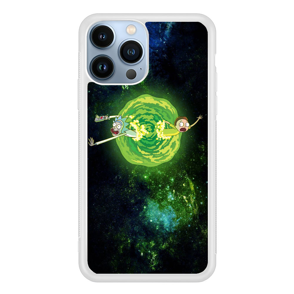 Rick and Morty Green Slime iPhone 13 Pro Case