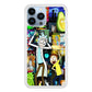 Rick and Morty Dance In Collage iPhone 13 Pro Case