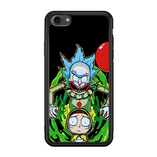 Rick and Morty IT Style iPhone 8 Case
