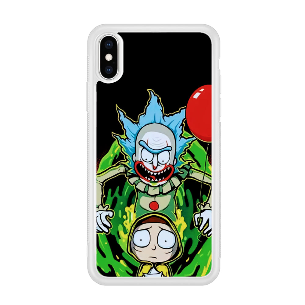 Rick and Morty IT Style iPhone Xs Max Case
