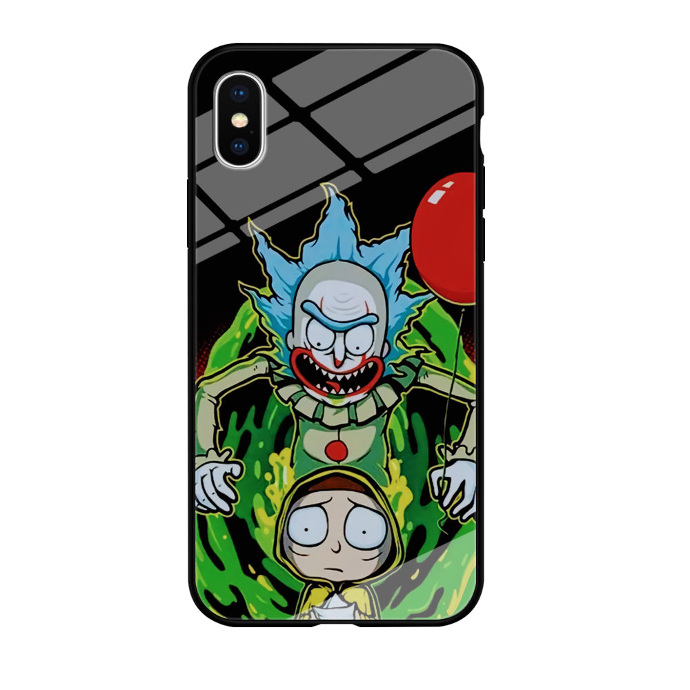 Rick and Morty IT Style iPhone Xs Max Case