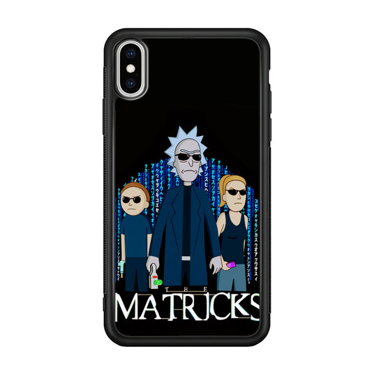 Rick and Morty The Matricks iPhone X Case