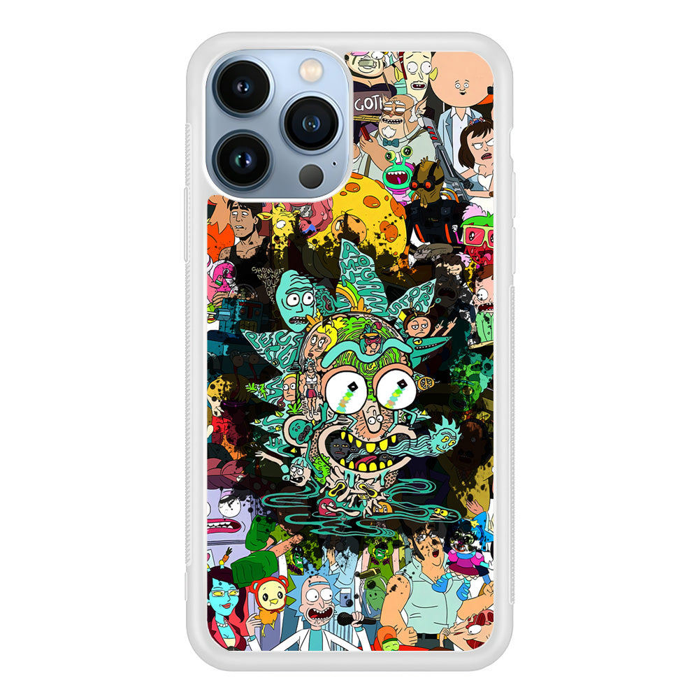 Rick and Morty Thoughts Inside People iPhone 13 Pro Case