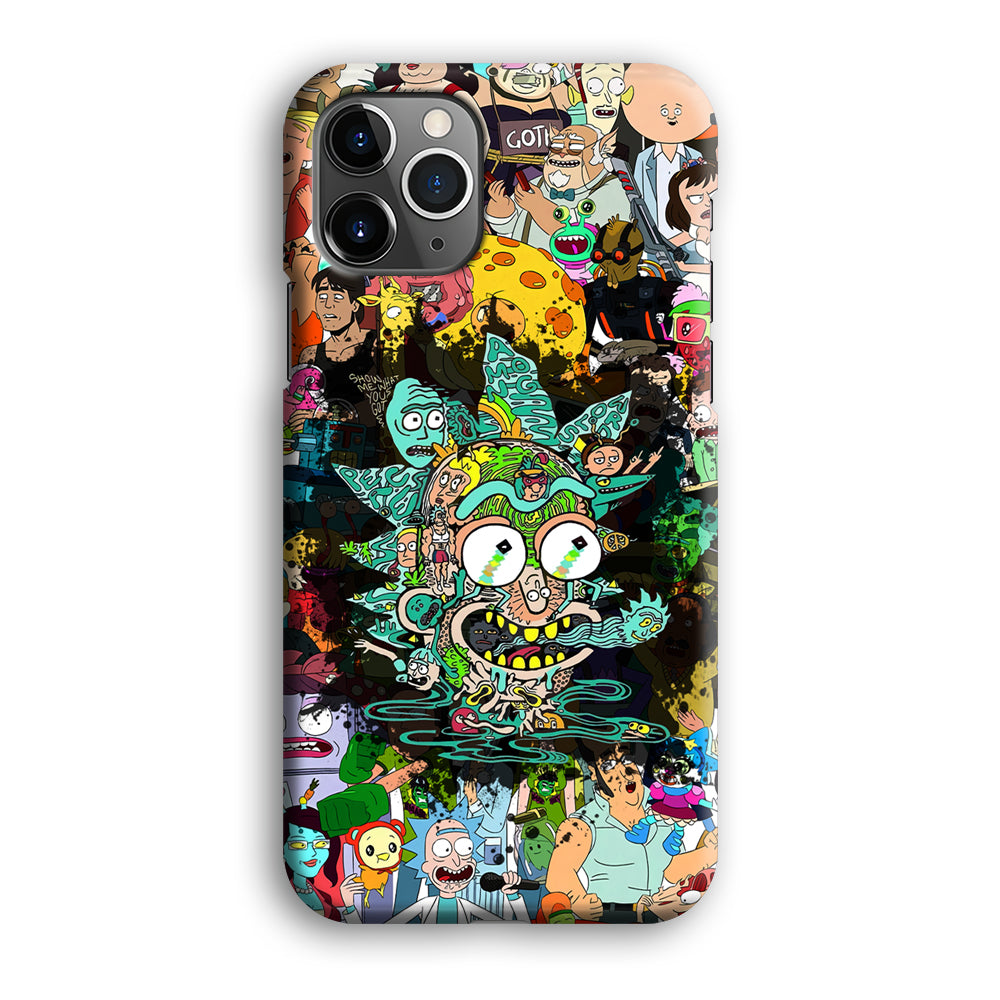 Rick and Morty Thoughts Inside People iPhone 12 Pro Max Case
