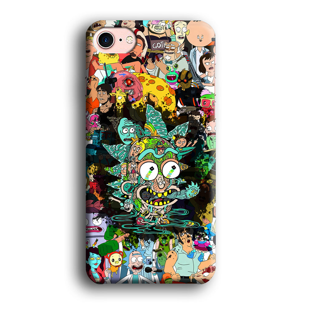 Rick and Morty Thoughts Inside People iPhone 7 Case