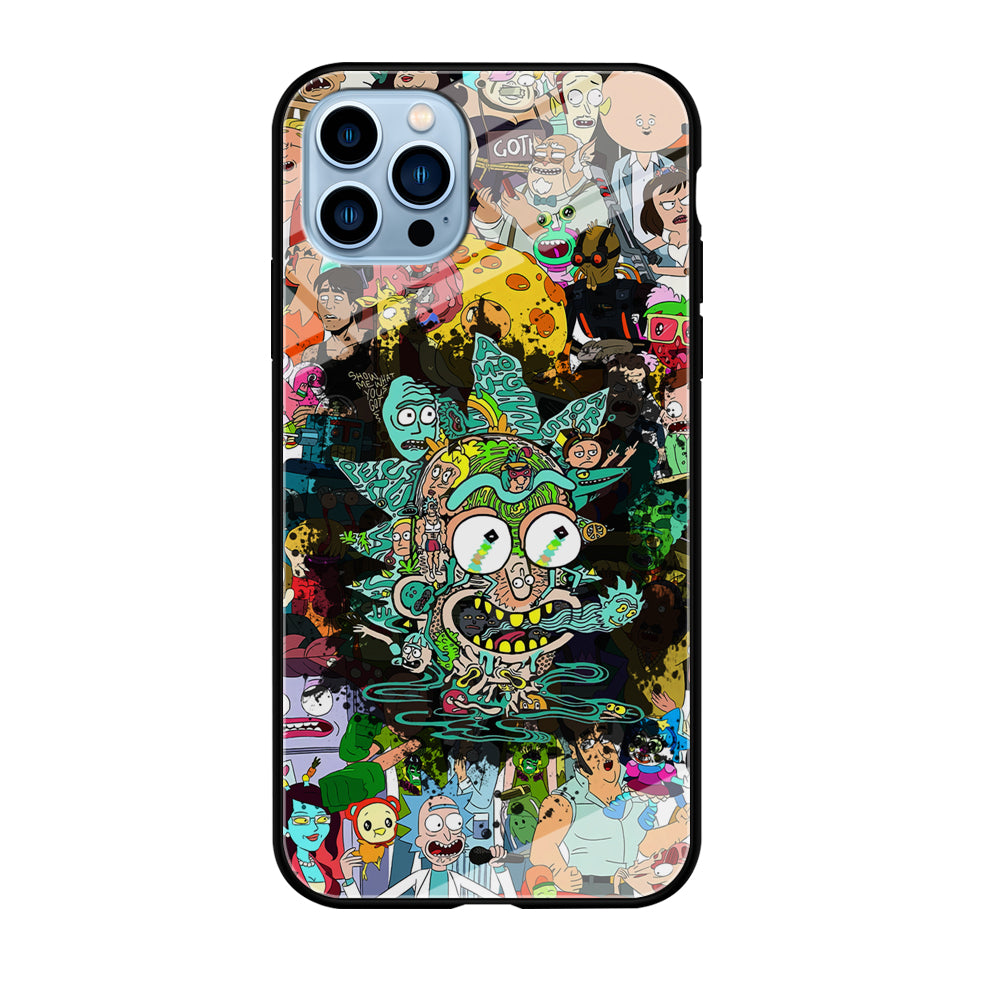 Rick and Morty Thoughts Inside People iPhone 12 Pro Max Case