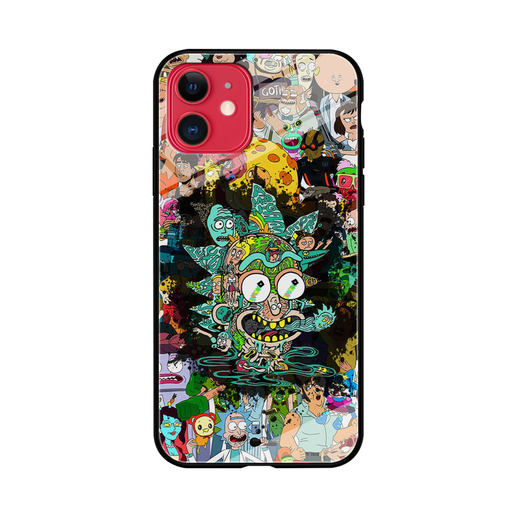 Rick and Morty Thoughts Inside People iPhone 11 Case