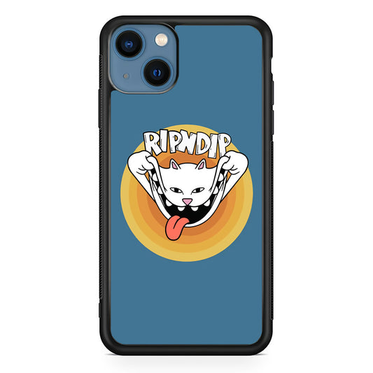 Rip N Dip Smile In Blue iPhone 13 Case - Ezzystore