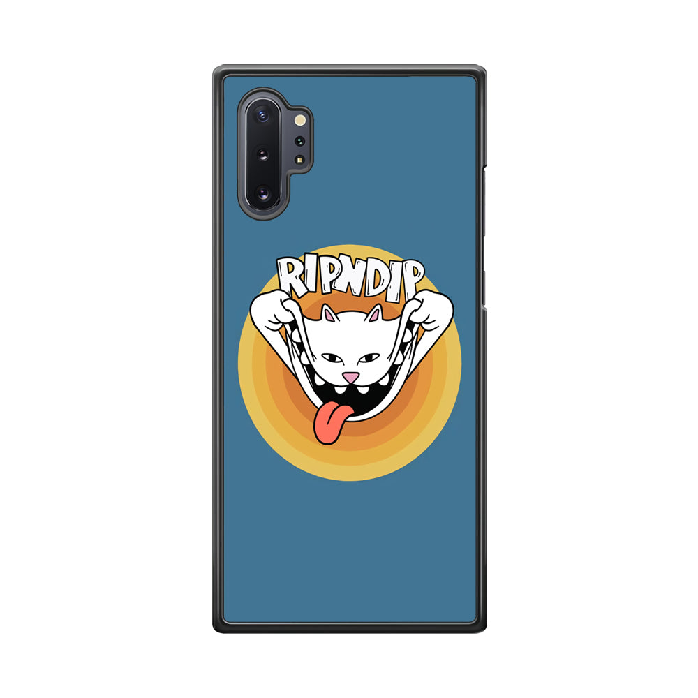 Rip N Dip Smile In Blue Samsung Galaxy Note 10 Plus Case - Ezzystore