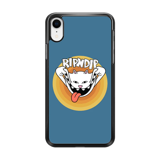 Rip N Dip Smile In Blue iPhone XR Case - Ezzystore