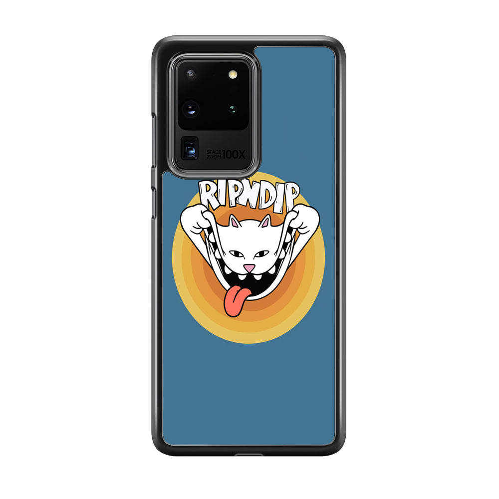 Rip N Dip Smile In Blue Samsung Galaxy S20 Ultra Case - Ezzystore