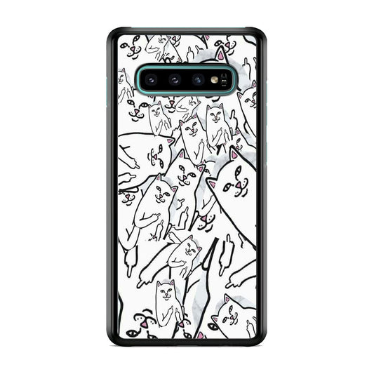 Rip N Dip Doodle White Samsung Galaxy S10 Case - Ezzystore