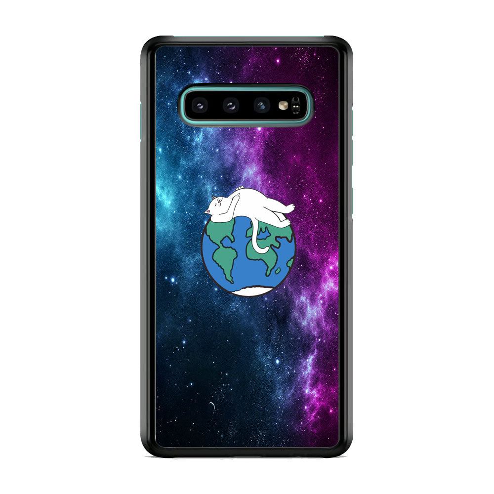 Rip N Dip Earth In Galaxy Samsung Galaxy S10 Case - Ezzystore