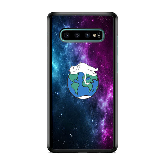 Rip N Dip Earth In Galaxy Samsung Galaxy S10 Case - Ezzystore