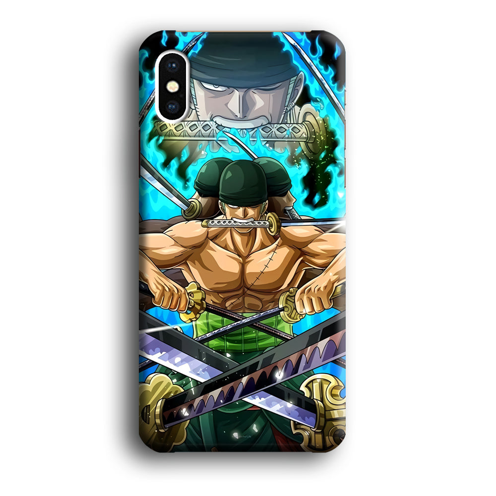 Roronoa Zoro One Piece iPhone X Case