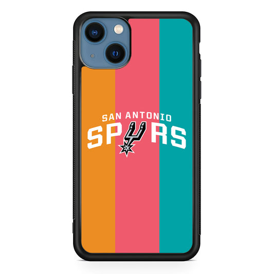 San Antonio Spurs NBA Team iPhone 13 Case