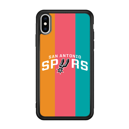 San Antonio Spurs NBA Team iPhone X Case