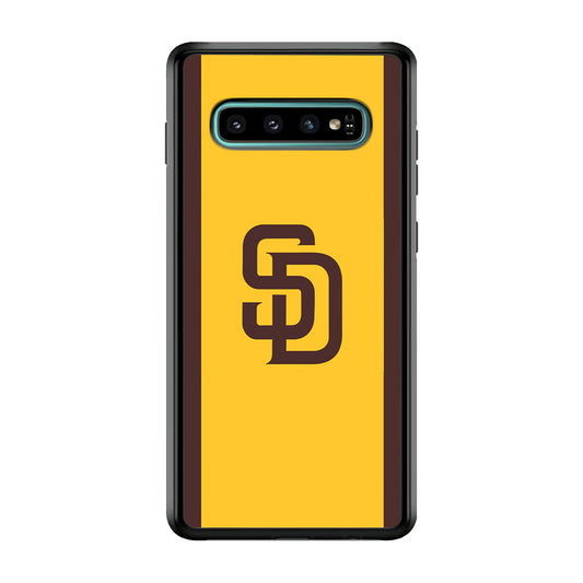 San Diego Padres Team Samsung Galaxy S10 Case