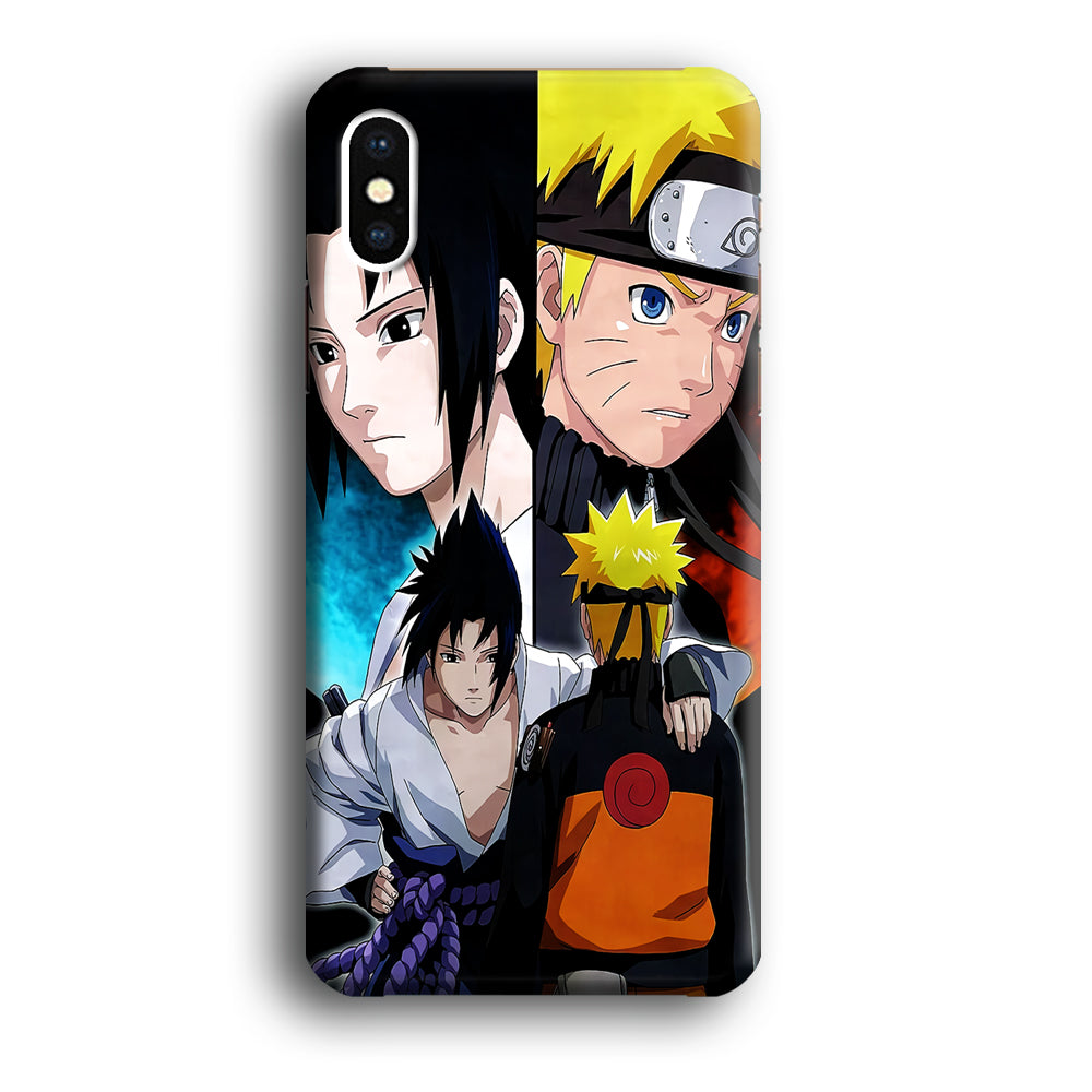 Sasuke Naruto Fierce Battle iPhone X Case