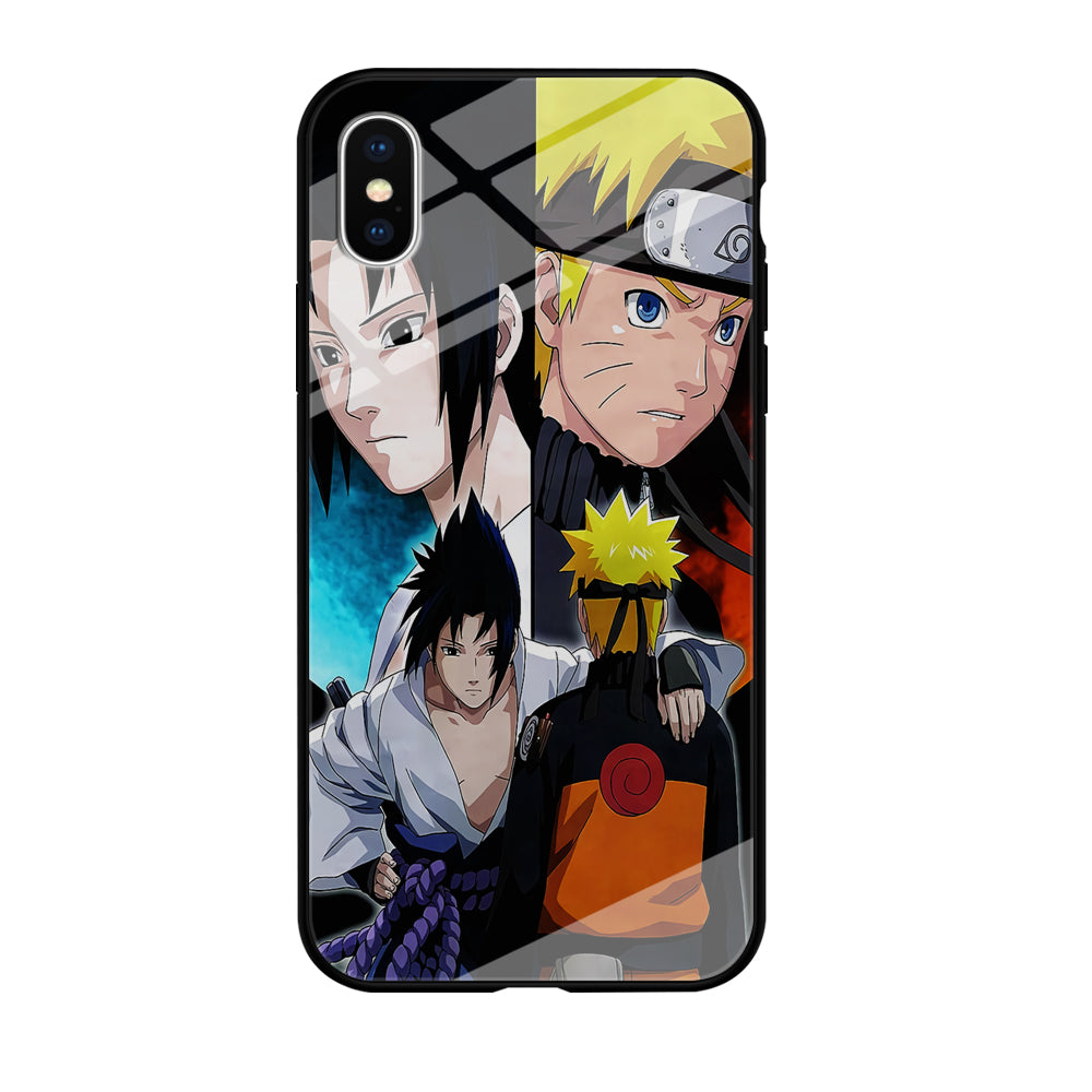 Sasuke Naruto Fierce Battle iPhone X Case