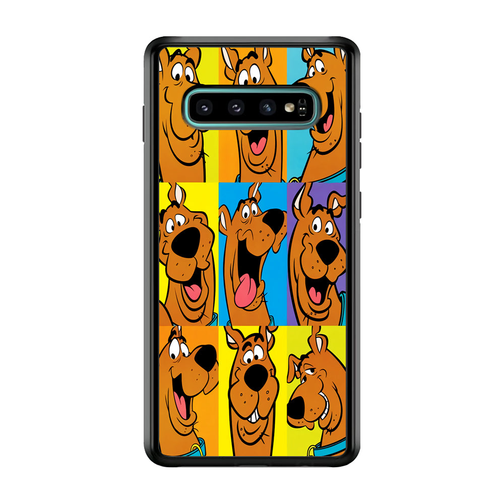 Scooby Doo Exspression Samsung Galaxy S10 Case