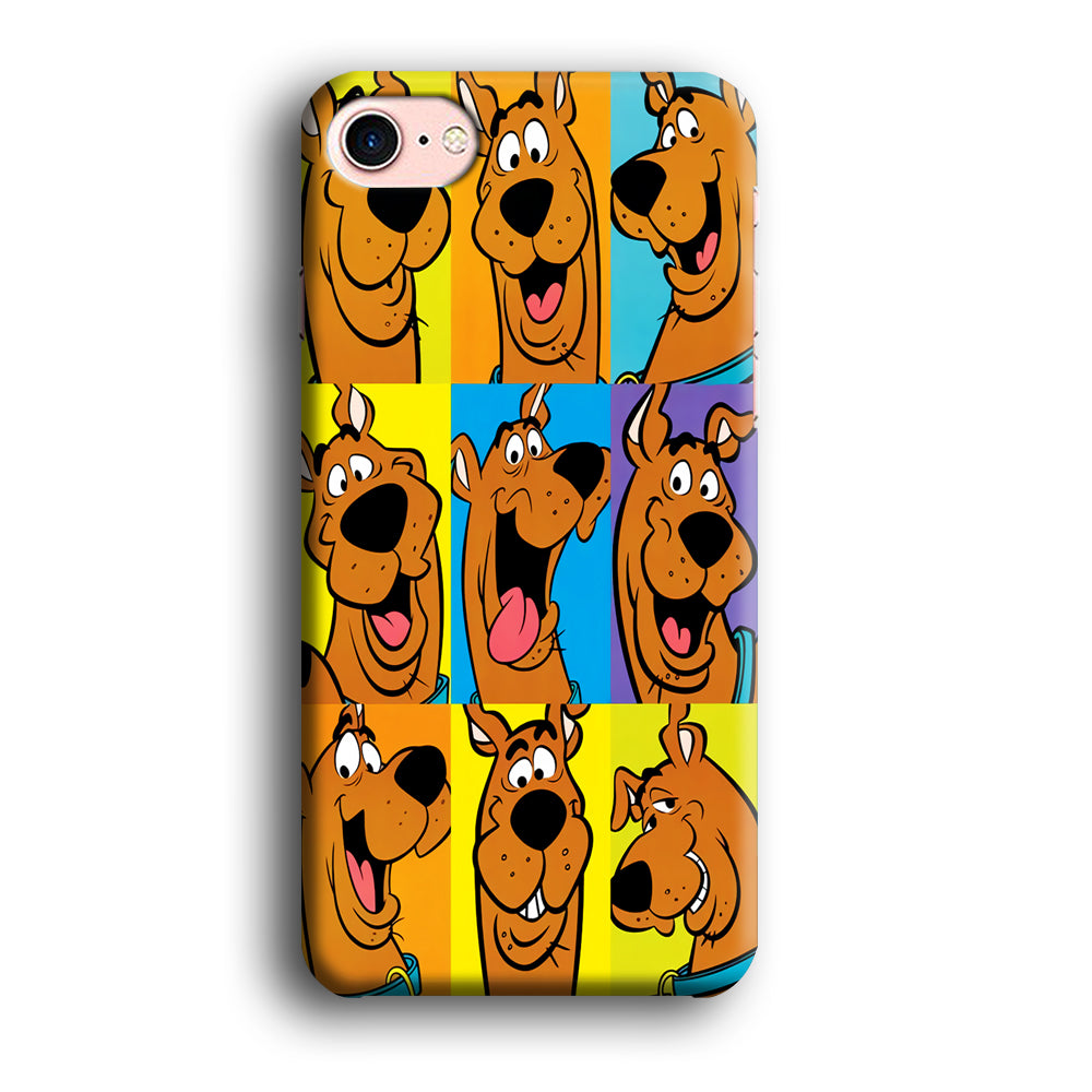 Scooby Doo Exspression iPhone 8 Case