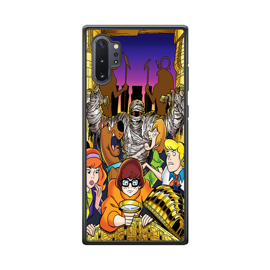 Scooby Doo Mummy Scares Poster Samsung Galaxy Note 10 Plus Case
