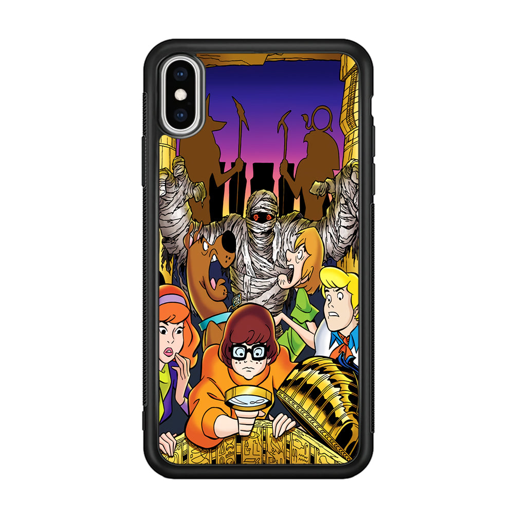 Scooby Doo Mummy Scares Poster iPhone Xs Max Case
