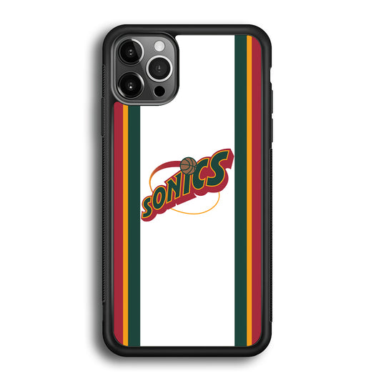 Seattle Supersonics NBA Team iPhone 12 Pro Max Case
