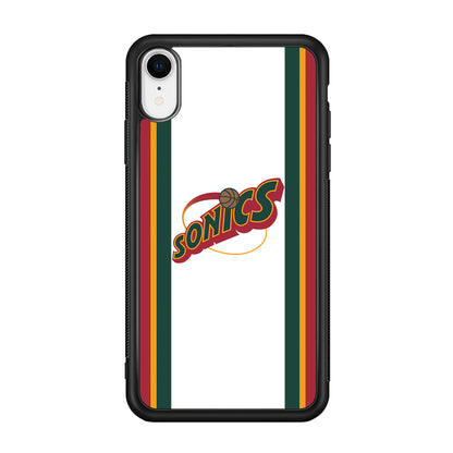 Seattle Supersonics NBA Team iPhone XR Case
