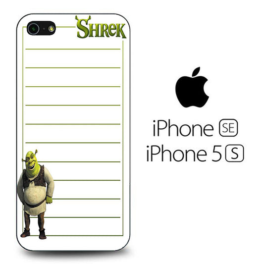 Shreek Paper Note iPhone 5 | 5s Case - Ezzystore