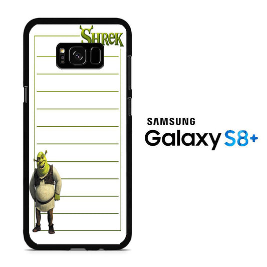 Shreek Paper Note Samsung Galaxy S8 Plus Case