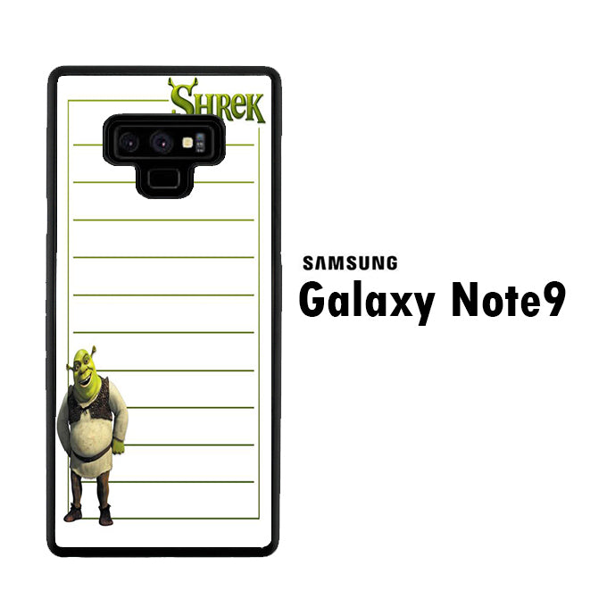 Shreek Paper Note Samsung Galaxy Note 9 Case