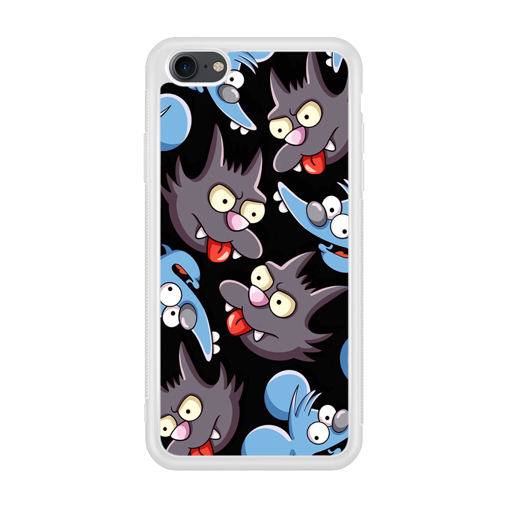 Simpson Snowball Cat iPhone 7 Case