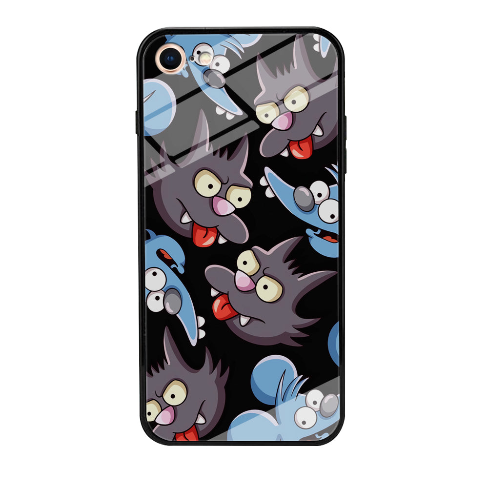 Simpson Snowball Cat iPhone 7 Case