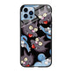 Simpson Snowball Cat iPhone 12 Pro Max Case