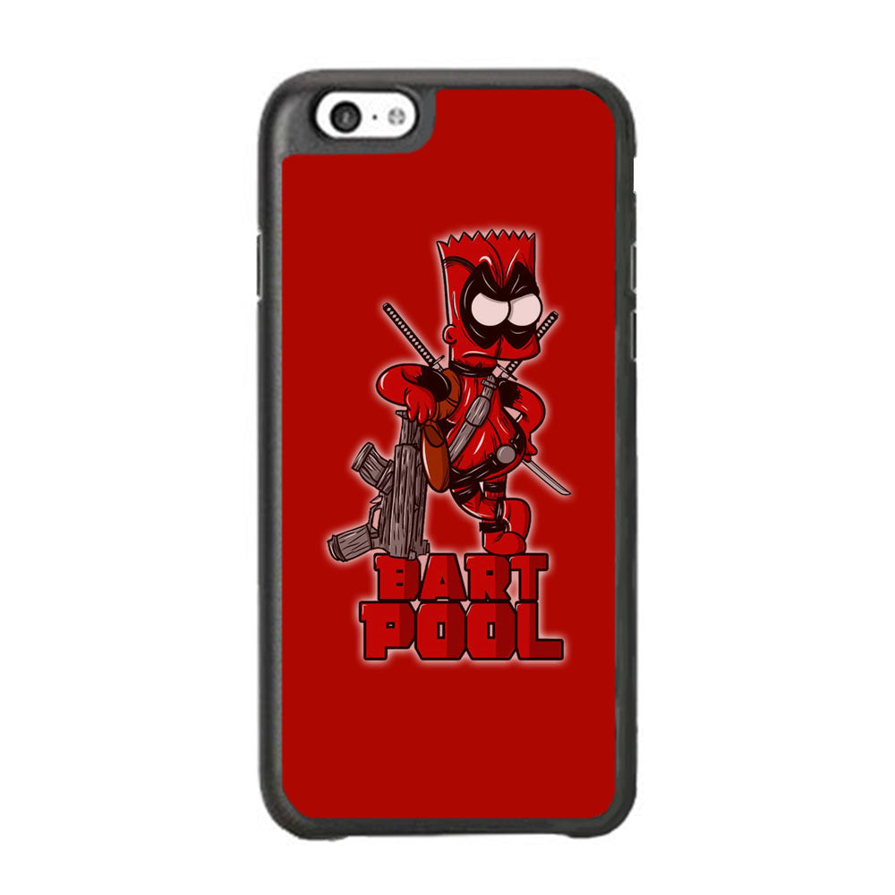 Simpson Bart Deadpool iPhone 6 Plus | 6s Plus Case