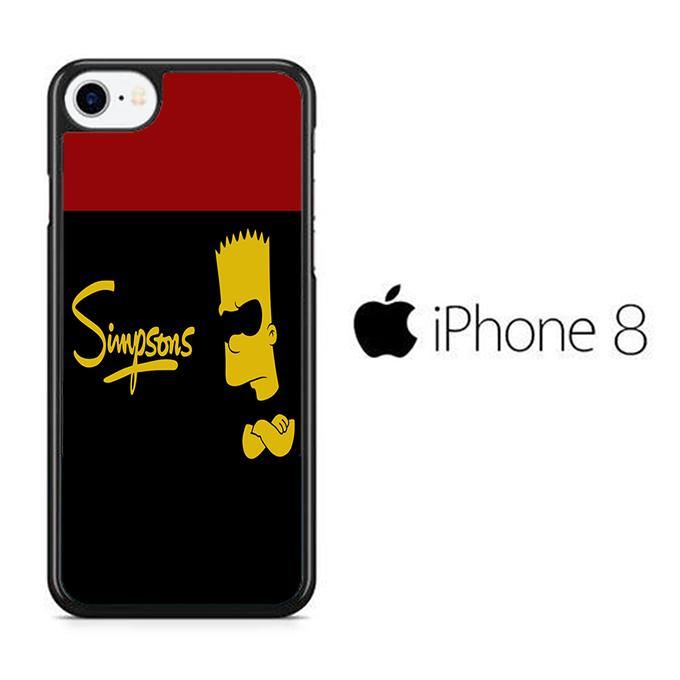 Simpson Black iPhone 8 Case - ezzyst