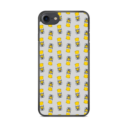 Simpson Doodle Head Earphone iPhone 8 Case