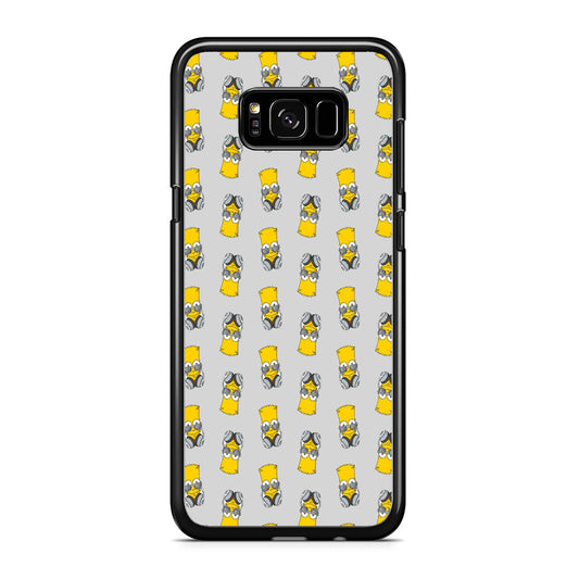 Simpson Doodle Head Earphone Samsung Galaxy S8 Plus Case